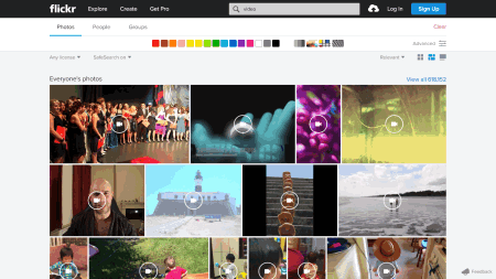 Visit Flickr video host
